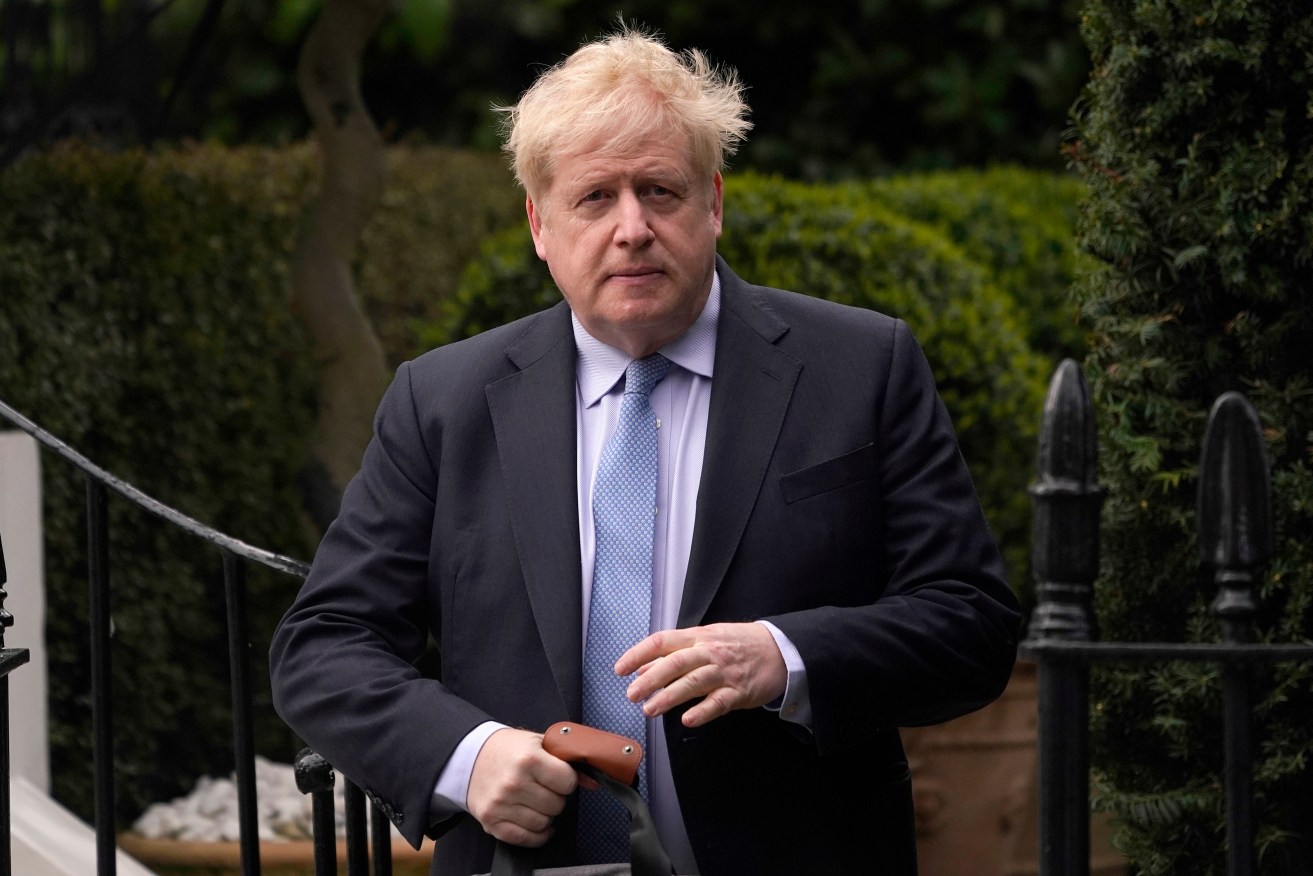 Boris Johnson had opposed a government bid to block a COVID-19 inquiry accessing WhatsApp messages. 