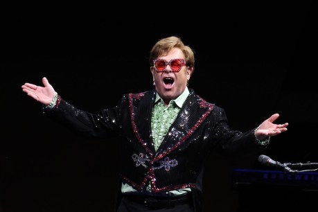 Elton John ends tour on a high