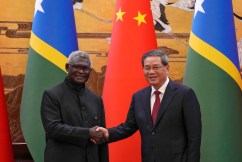 Solomon Islands defends police deal with China