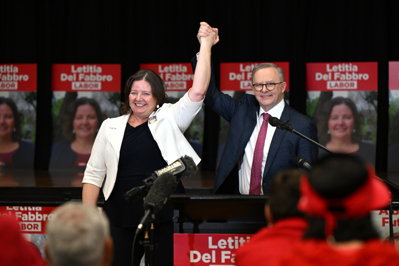 Despite support fom the PM, Labor's Letitia Del Fabbro was given little chance of claiming Fadden for Labor.