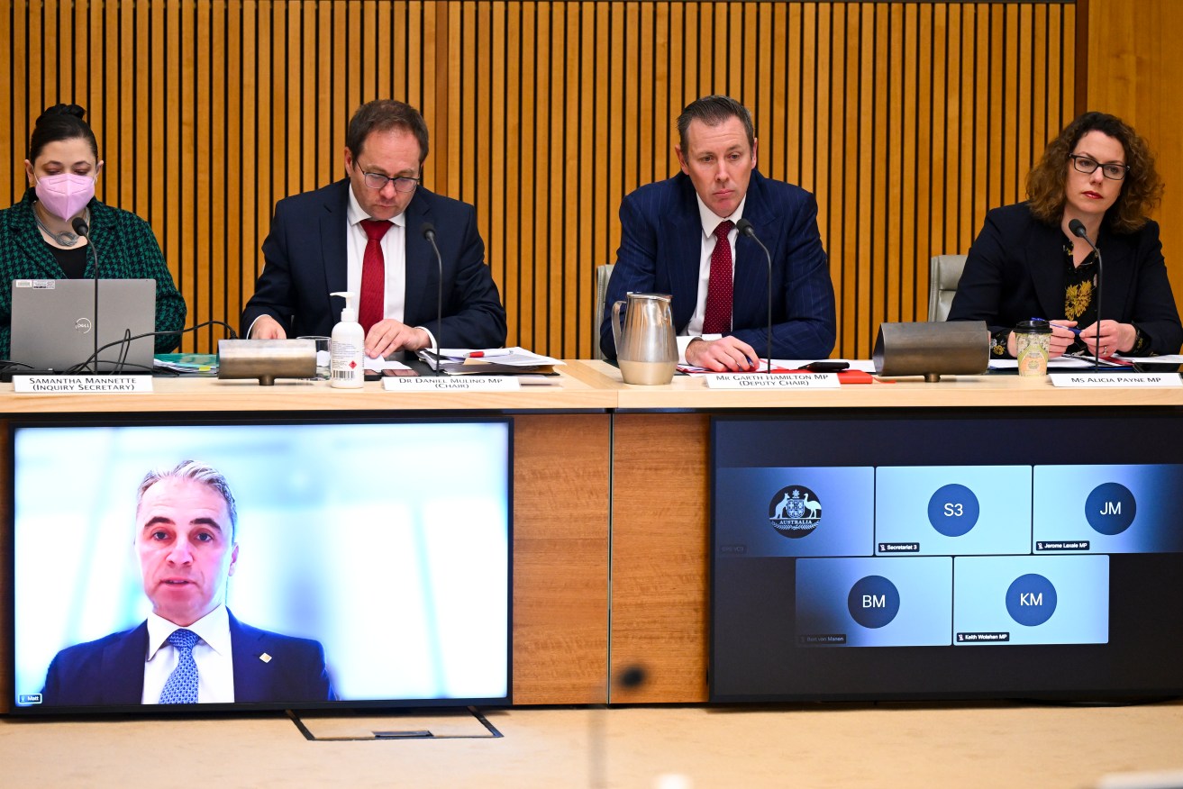 Matt Comyn has told MPs one of the biggest drivers of stress across lending books is unemployment.