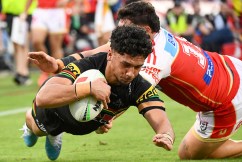 Penrith stays top of NRL after win over Dolphins