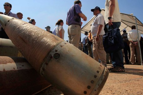 Putin warns that Russia has ‘stockpile’ of cluster bombs