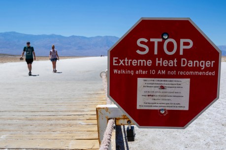 Global temperatures near records amid heatwaves