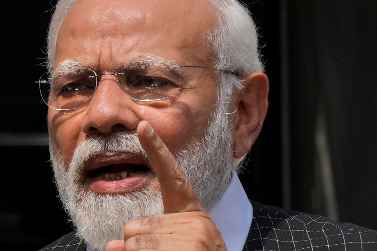 Prime Minister Narendra Modi is going for a rare third term in India's upcoming elections.