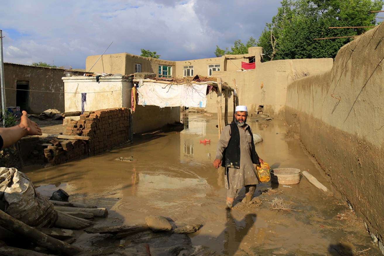 Flash flooding from heavy rains has killed at least 30 people in Afghanistan's central east. 