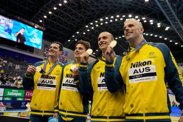 Aussie swim stalwarts stunned by golden night