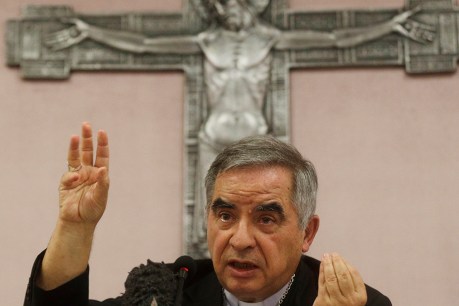 Vatican lawyer seeks seven-year jail sentence for former cardinal Angelo Becciu