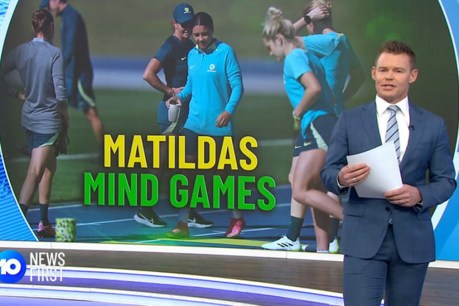 Watch: Matildas arrive in Melbourne for match
