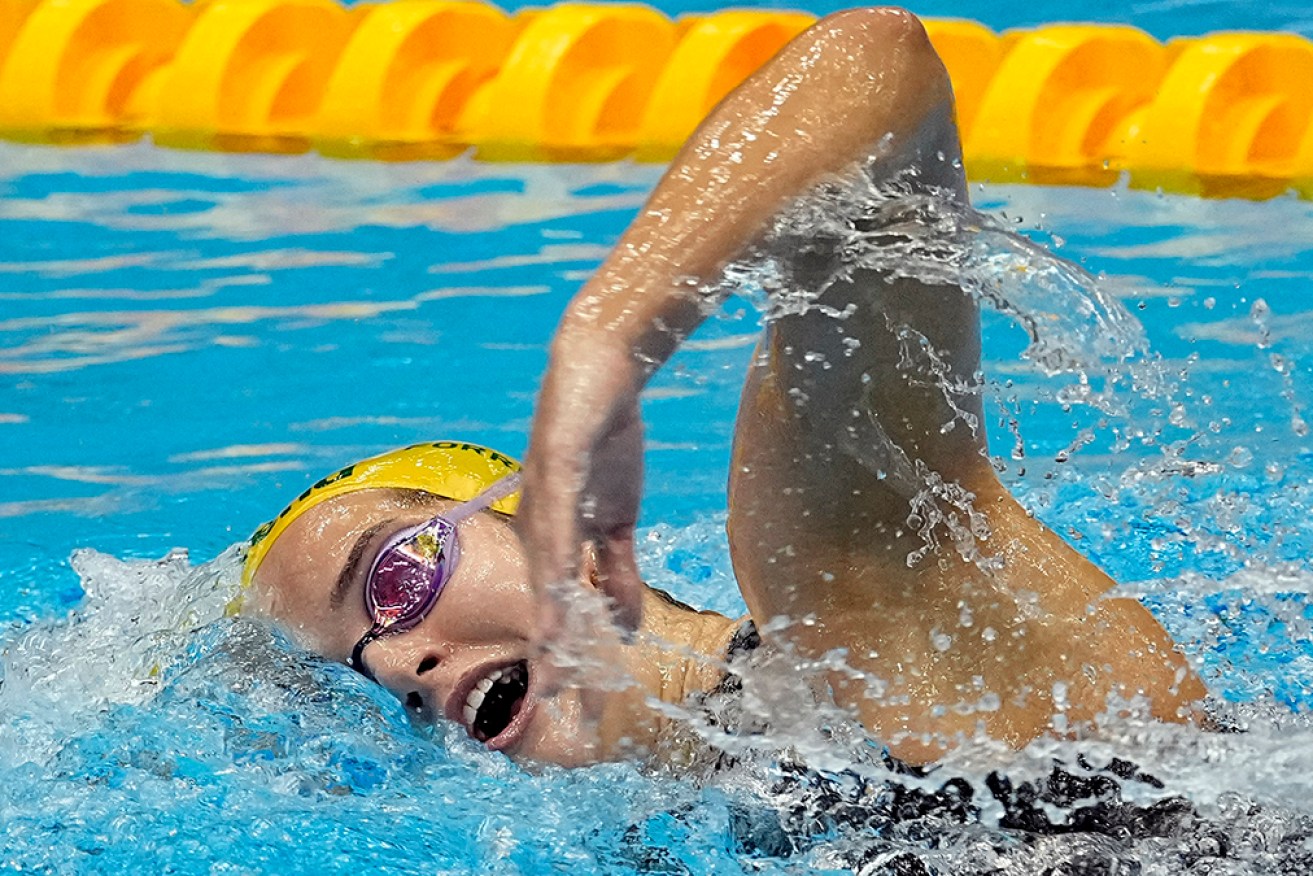 Jenna Forrester's medley bronze medal has given Australia a record total haul at a world titles.