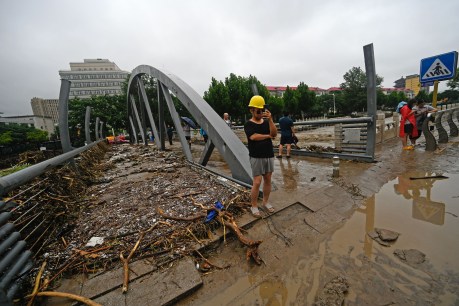 Rain pelts Beijing leaving 11 dead and 27 missing