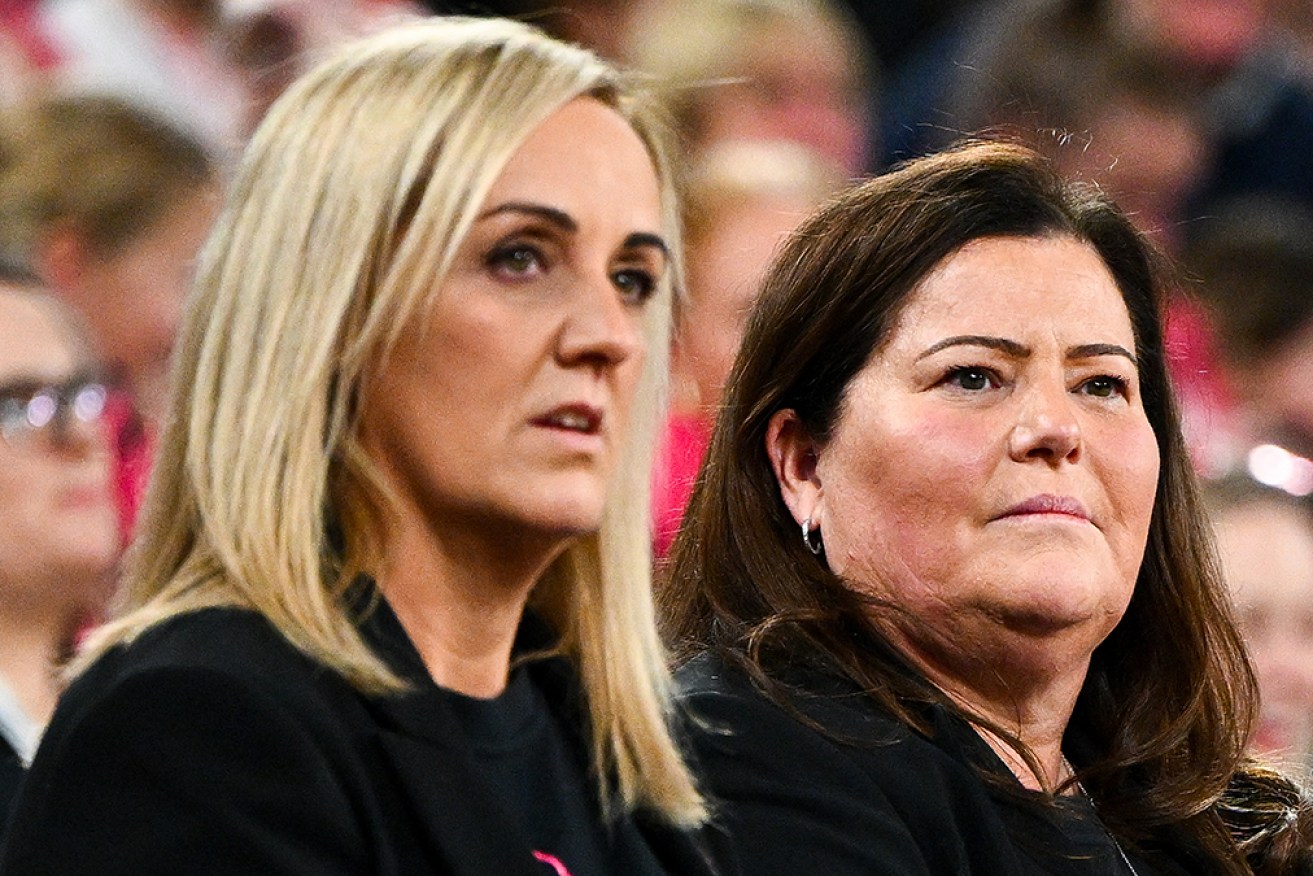 Adelaide assistant Tracey Neville, left, will be head coach of the new Melbourne Super Netball side.