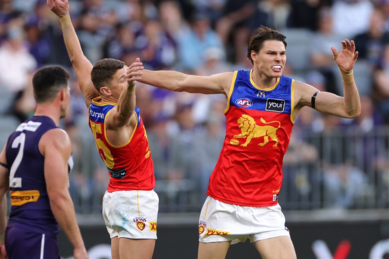 Brisbane has held on for a hard-fought win over Fremantle in Perth.