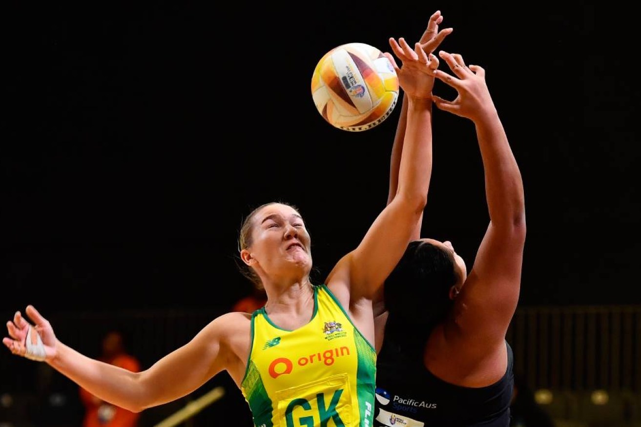 Courtney Bruce produced another inspirational performance as Australia won the netball World Cup.