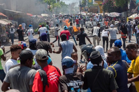 Thousands march in Haiti to demand safety from gangs