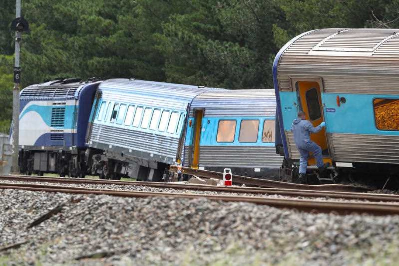 The XPT train derailment killed the driver and another rail worker.