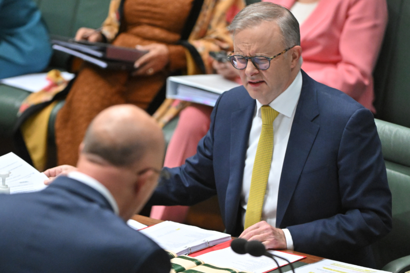 Prime Minister Anthony Albanese stood firm on changes to the wording on Israel.