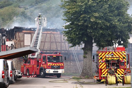 At least nine people dead, two missing, in fire at French home for disabled