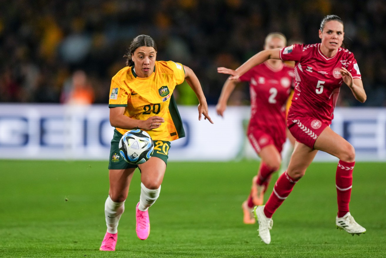 Sam Kerr is on the 30-strong list to win the Ballon d'Or as the world's top female footballer.