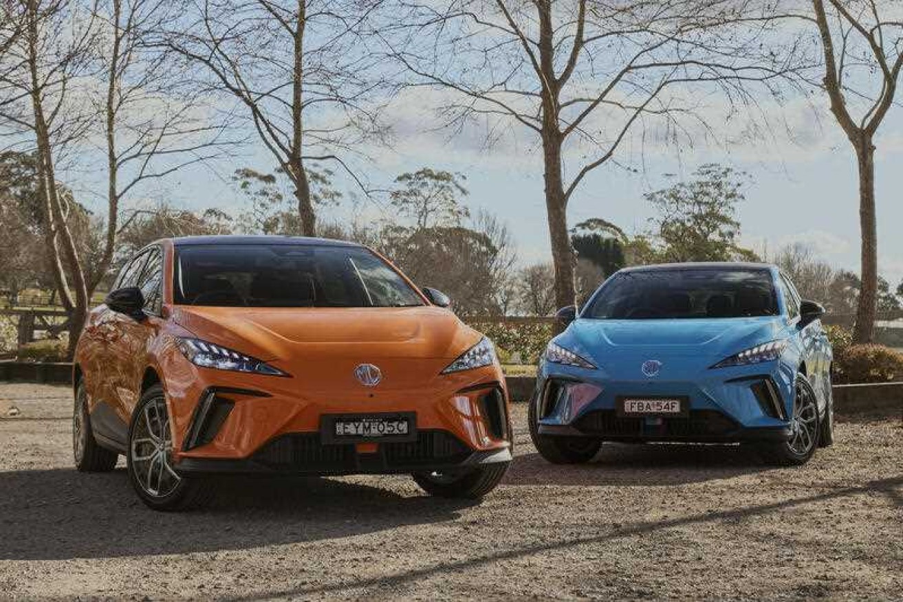 Automaker MG has pledged to sell 3000 electric hatchbacks in the Australian market in 2023.
