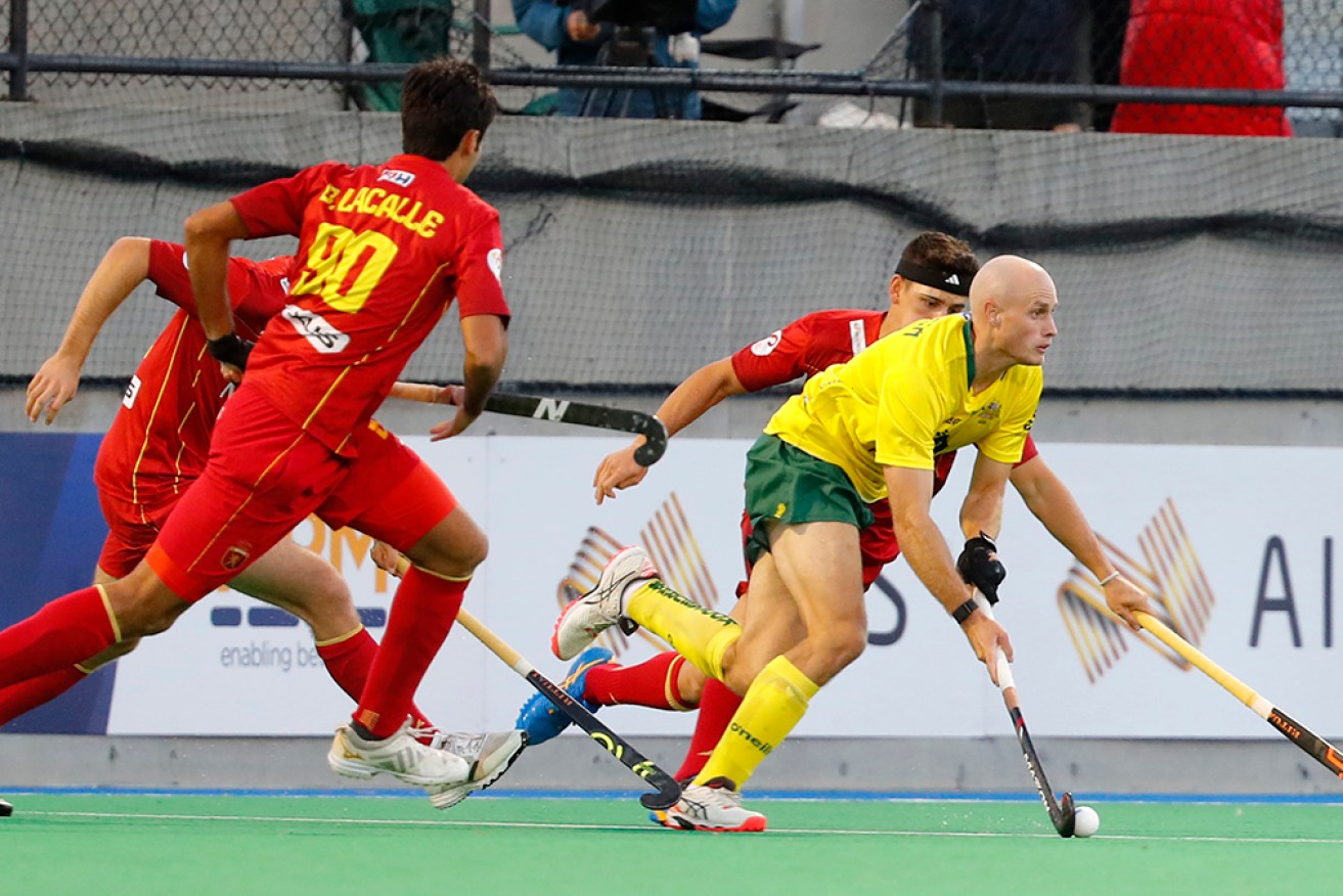 Jack Welch scored for the Kookaburras, who have won their way to the Paris Olympics. 