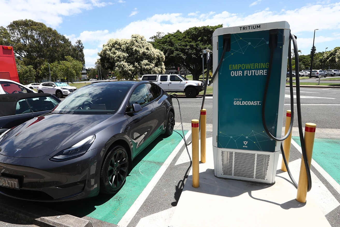 Australia's top electric car hotspots have been identified and include beachside suburbs. 