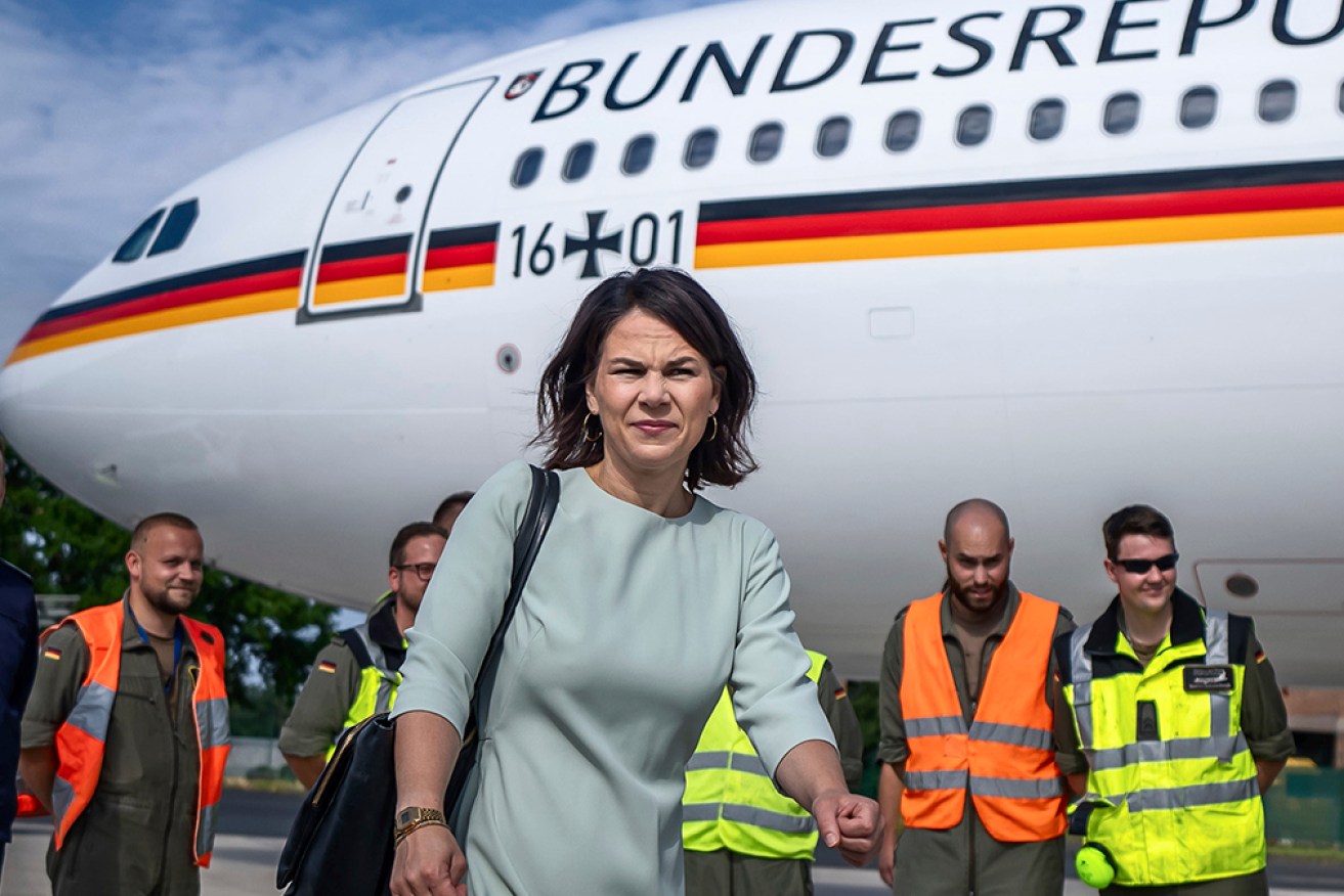 German Foreign Minister Annalena Baerbock has cancelled a trip to Australia due to issues with her plane.