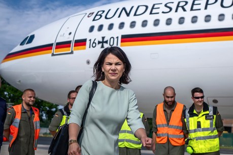 German minister cancels trip after plane issues