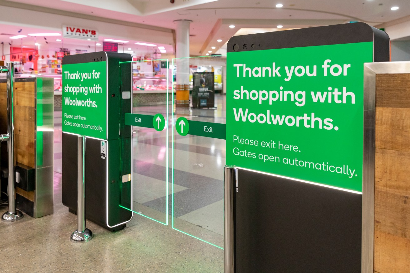 Both Coles and Woolworths have been introducing technological solutions to shoplifting. Photo: Dallas Kilponen/Woolworths