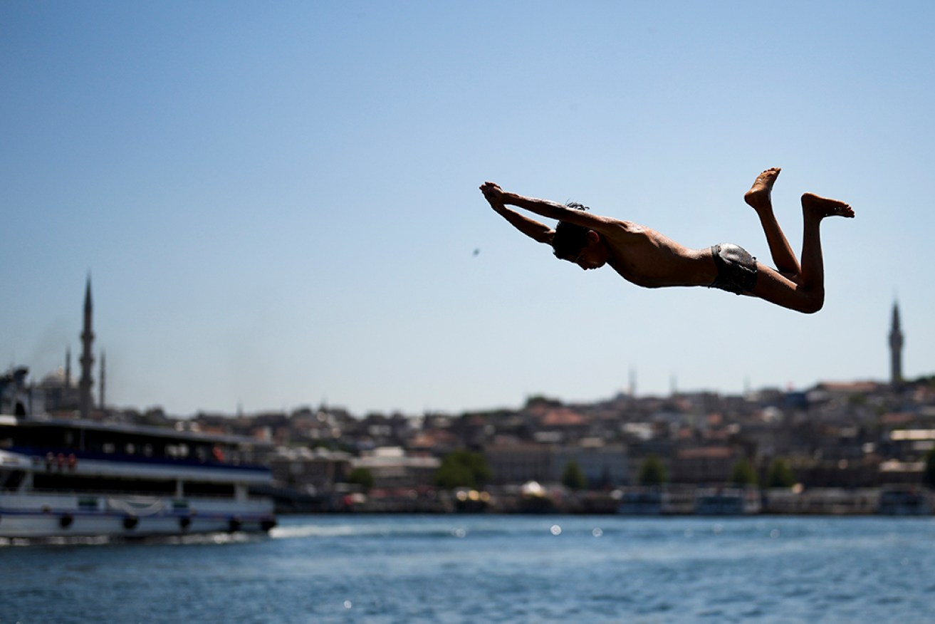 Turkey broke the record for its hottest day after temperatures soared to 49.5C. 