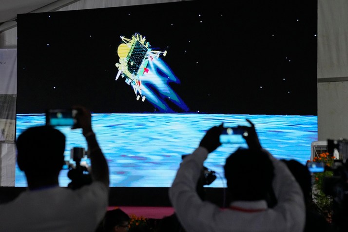 ‘Victory cry’: India makes history with Moon landing
