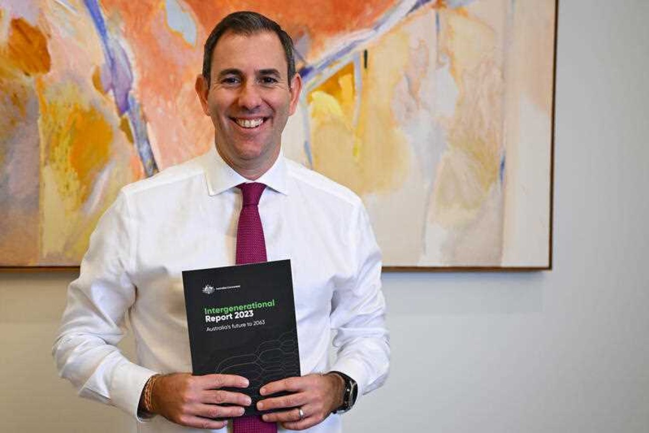 Treasurer Jim Chalmers says the federal government has a responsibility to prepare for the future.