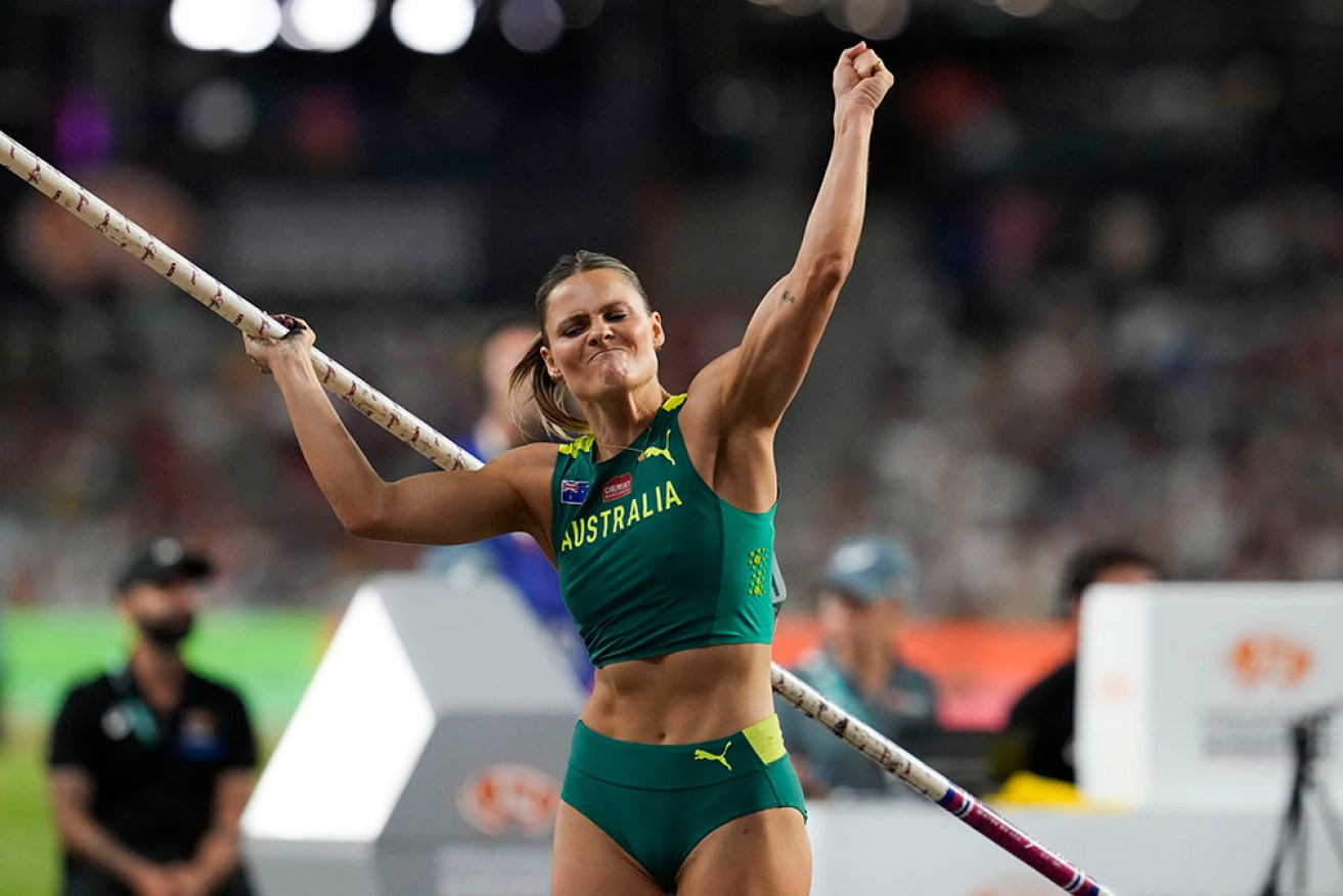 Aussie pole vaulter Nina Kennedy just continues to amaze her coach Paul Burgess. 