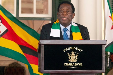 Re-elected Zimbabwe president rejects poll fraud