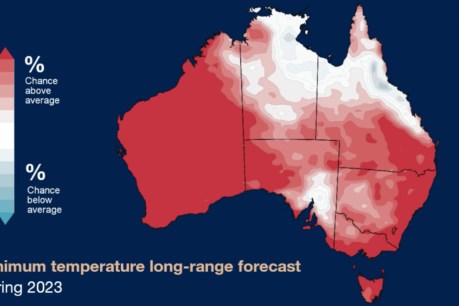 Heatwave and bushfire warning for hot, dry spring