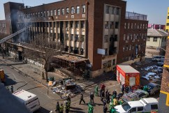 Dozens dead as fire guts apartment block