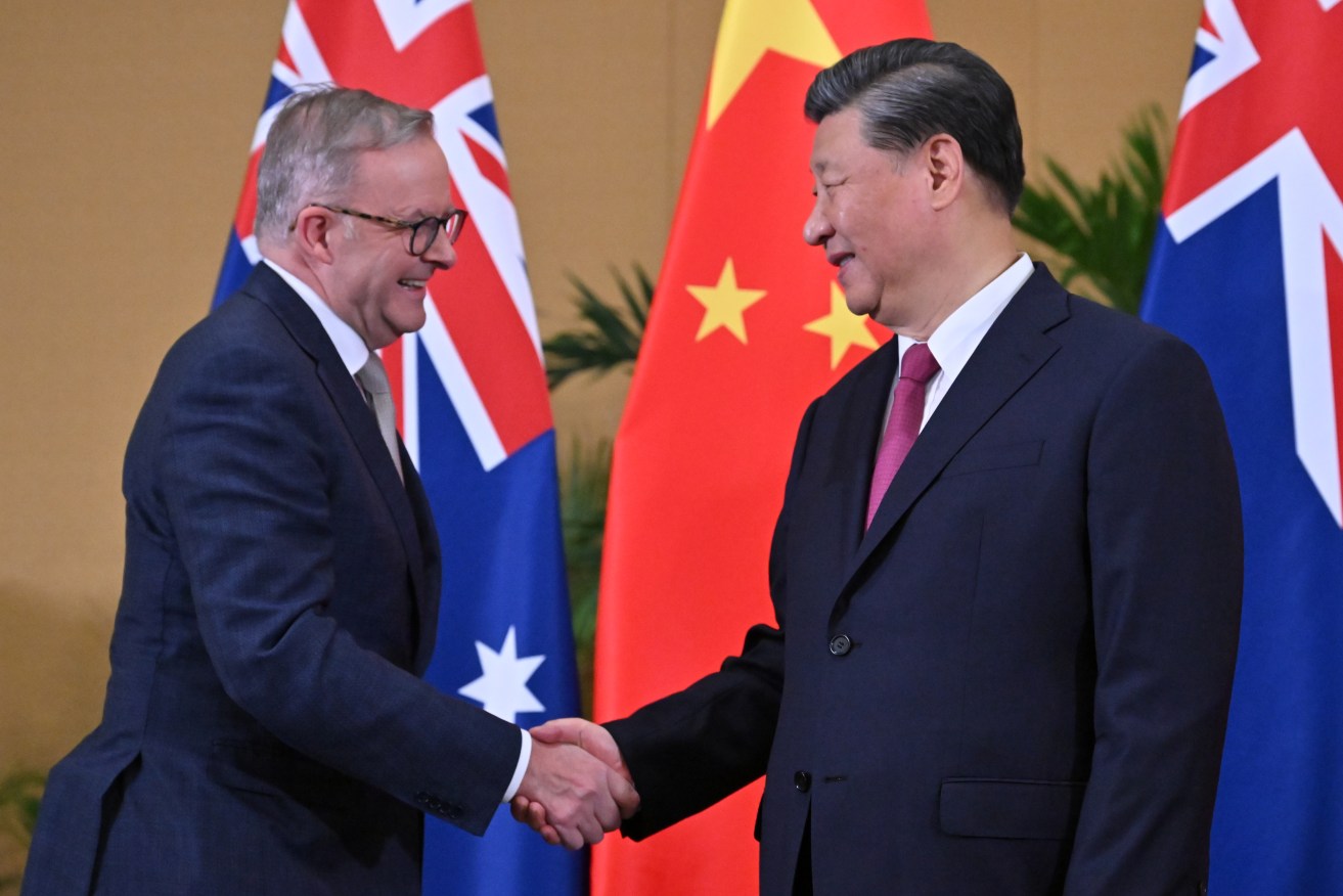Anthony Albanese and Xi Jinping met at the G20 summit in Bali in 2022.