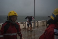 ‘Super’ typhoon slams Hong Kong and China