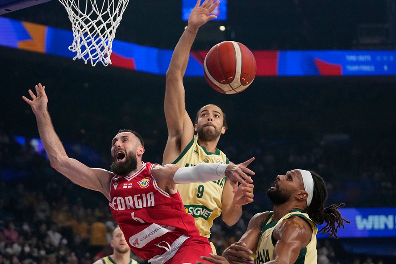 Australia has completed its World Cup campaign with a 100-84 win over Georgia.