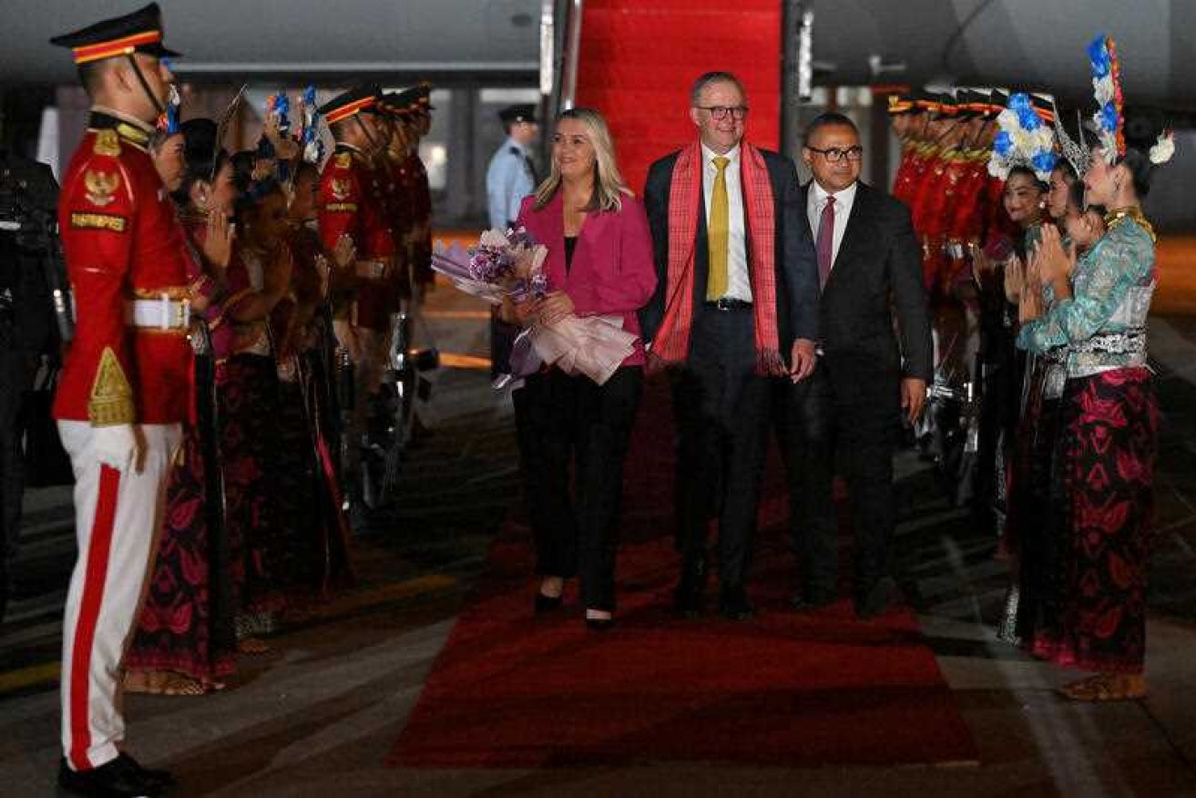 Prime Minister Anthony Albanese touches down in Jakarta for the ASEAN gathering. 