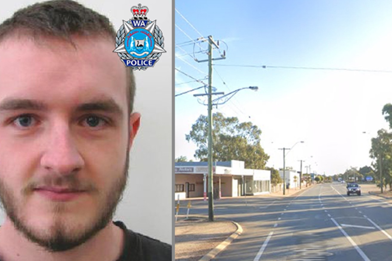 WA Police are seeking 25-year-old Lachlan Bowles after Thursday's shooting in Kellerberrin in WA.