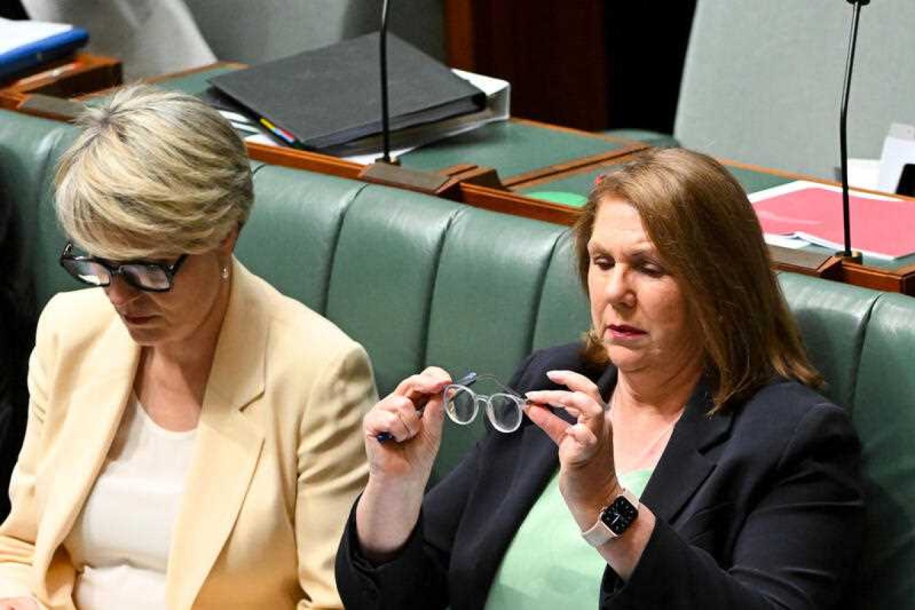 The opposition and Greens criticised answers from ministers Tanya Plibersek and Catherine King.