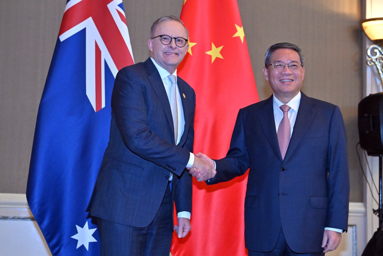 Anthony Albanese confirmed he will visit Xi Jinping after a meeting with second-in-command Li Qiang.