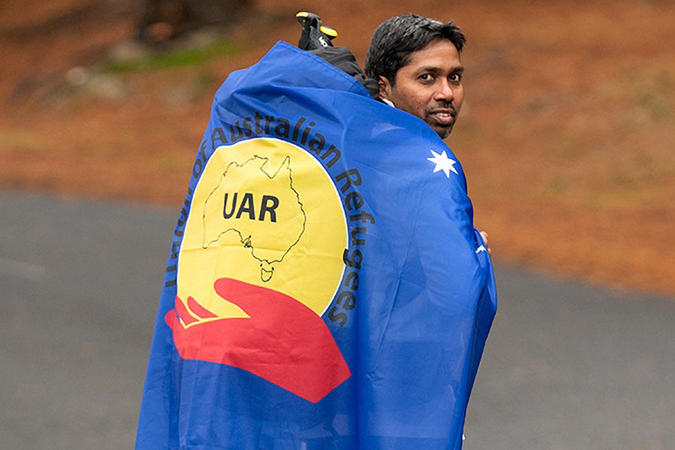 Tamil asylum seeker Neil Para had been living on a bridging visa for the past 10 years.
