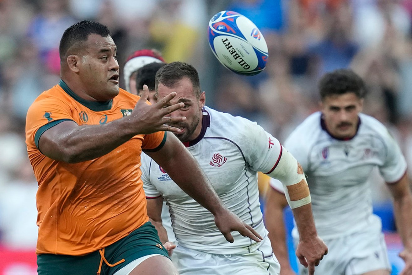 Taniela Tupou says his best is still to come after starring in Australia's RWC win over Georgia.