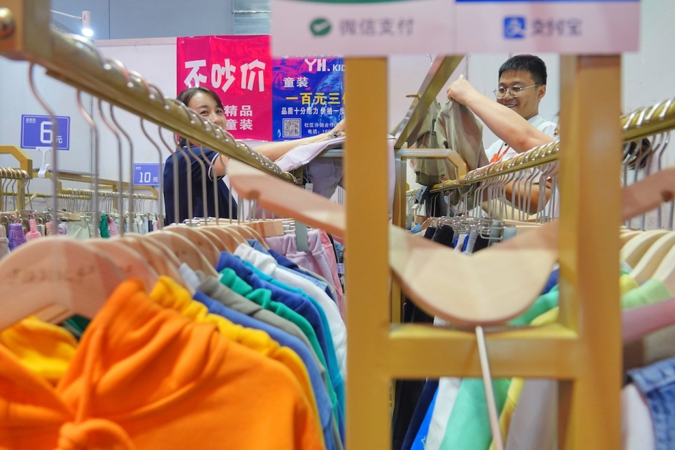 China might bring in a ban on clothes that are "harmful".