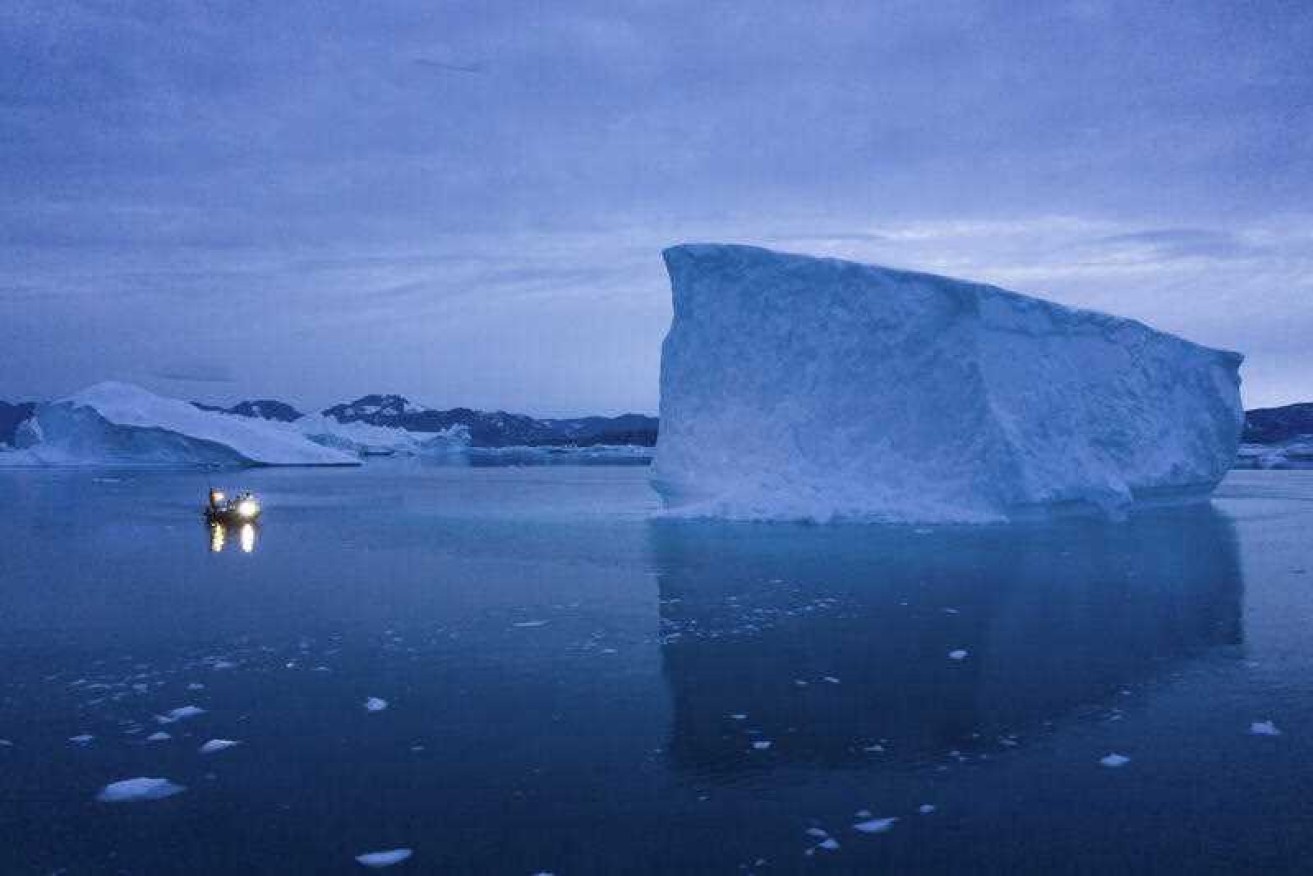 The Ocean Explorer ran aground in Alpefjord in a national park northeast of Greenland's capital. 