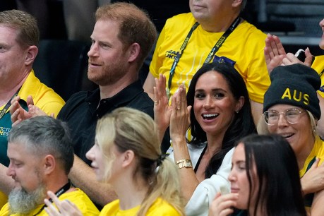 Meghan and Harry join Aussies at Invictus Games