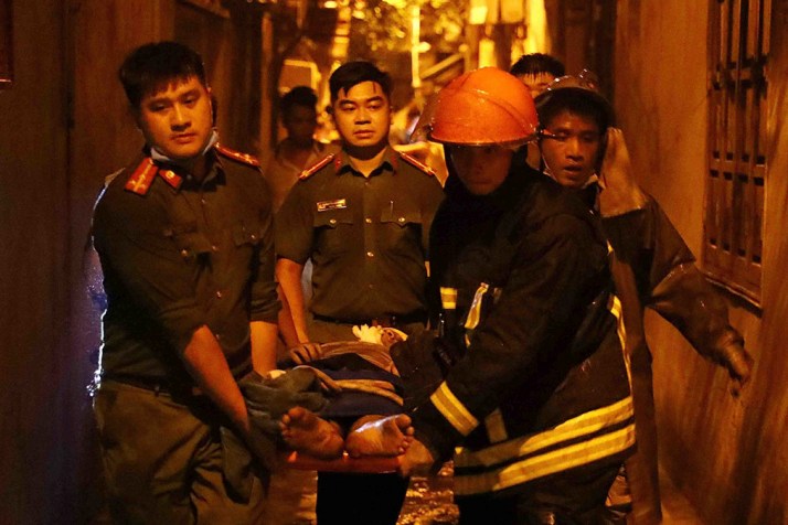 Hanoi apartment fire death toll rises to 56