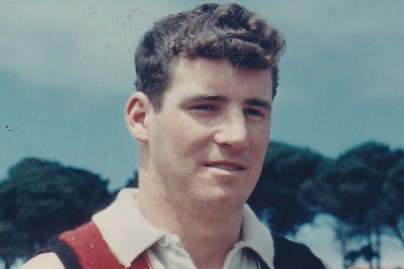 A young Kevin Neale during his first year at AFL club St Kilda in 1965. Neale has died, aged 78.